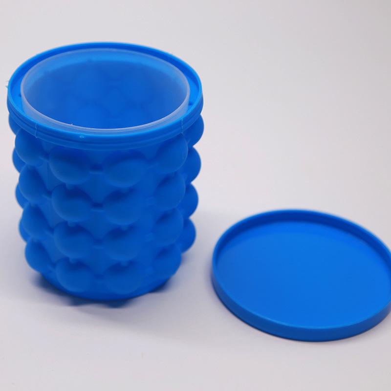 

Силиконовое теплоизолированное ведро для льдогенератора – Быстрое охлаждение, Сохраняет большие и маленькие кубики льда, Идеально для коммерческого использования