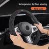 BYD Steering Wheel Cover for Tang, Song, Qin Plus, Han, Yuan, proMAX, Dolphin EV - Suede Grip Cover