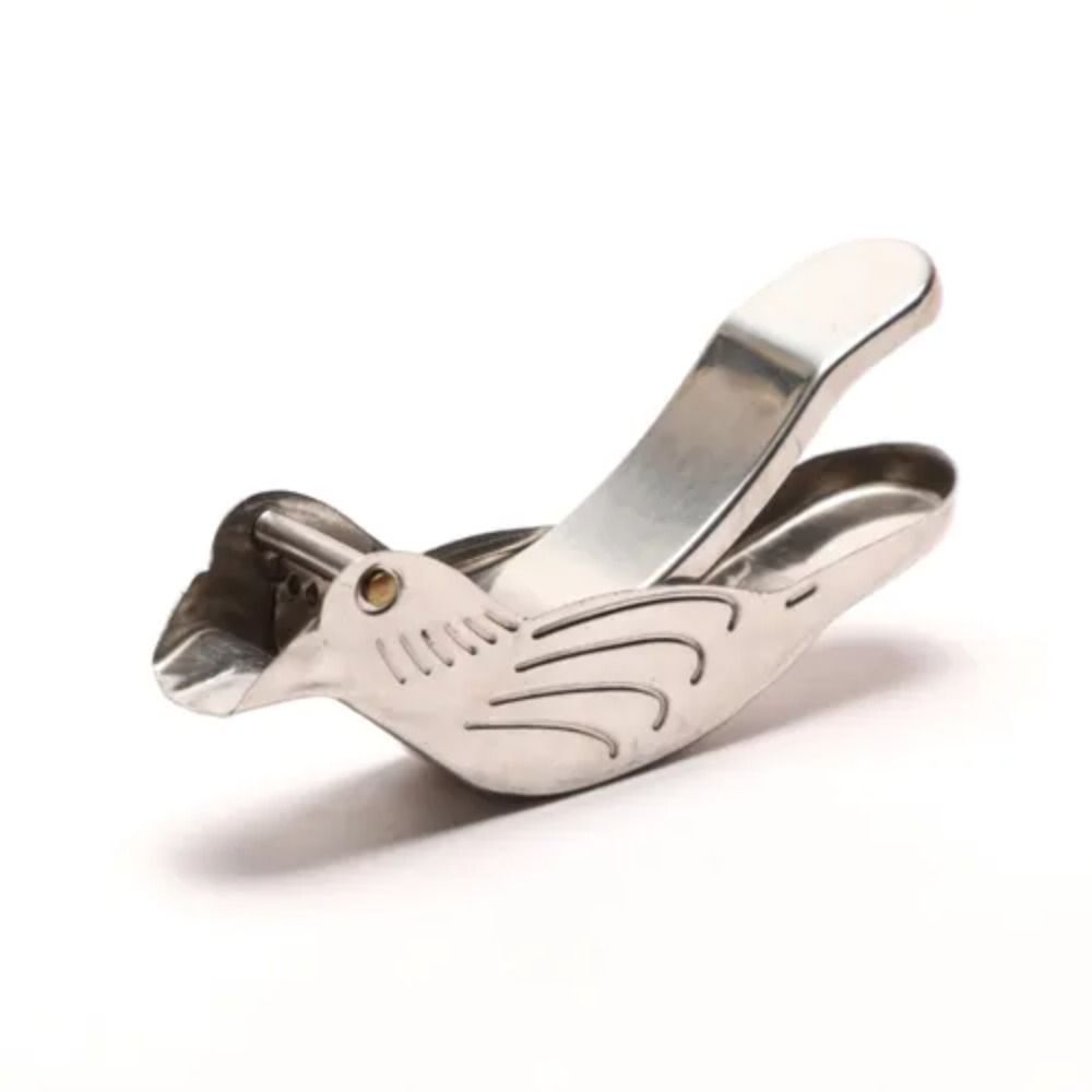 Hand Pressed Bird Shape Lemon Clip Round Metal 304 Stainless Steel Fruit Juicer Manual Orange Squeezer Pomegranate