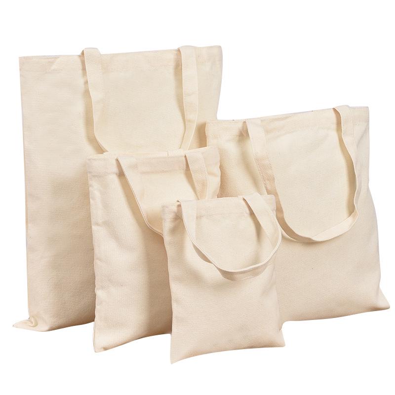 Custom High-End Canvas Tote Bag with Logo Printing