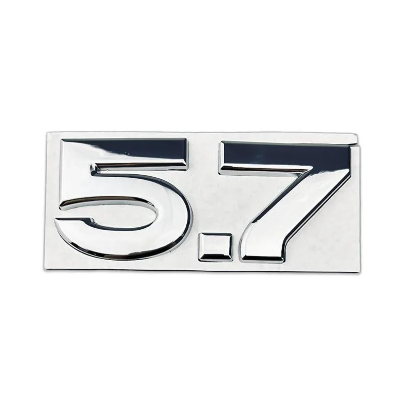 Auto Embleem Badge 5.7 Logo for Toy/ota Lan/d Cru/iser Vxr Pr/ado Vxl Vxr Glx Txl Cam/ry Co/rolla Sup/ra Hil/ux