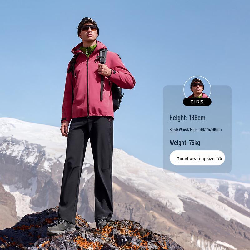 Tanbol Unisex Outdoor Hooded Hardshell Jacket 5560577A