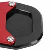 Kickstand Pad Extended Side Stand Plate Aluminum Alloy Support CT125 Trail 125 Hunter Cab (JA65) 2023-2024 Trail 125 (JA65) 2023-2024