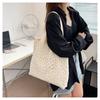 Large-capacity Shoulder Bag Women's 2026 New Style Small Fresh Floral All-matching Lace Mesh Artistic Handbag