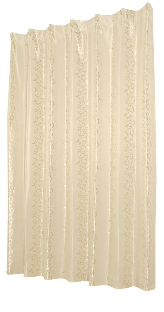 Univer Blackout Drape 150cm Wide X 178cm 1 Panel Curtains, Serrano, Ivory, Long,