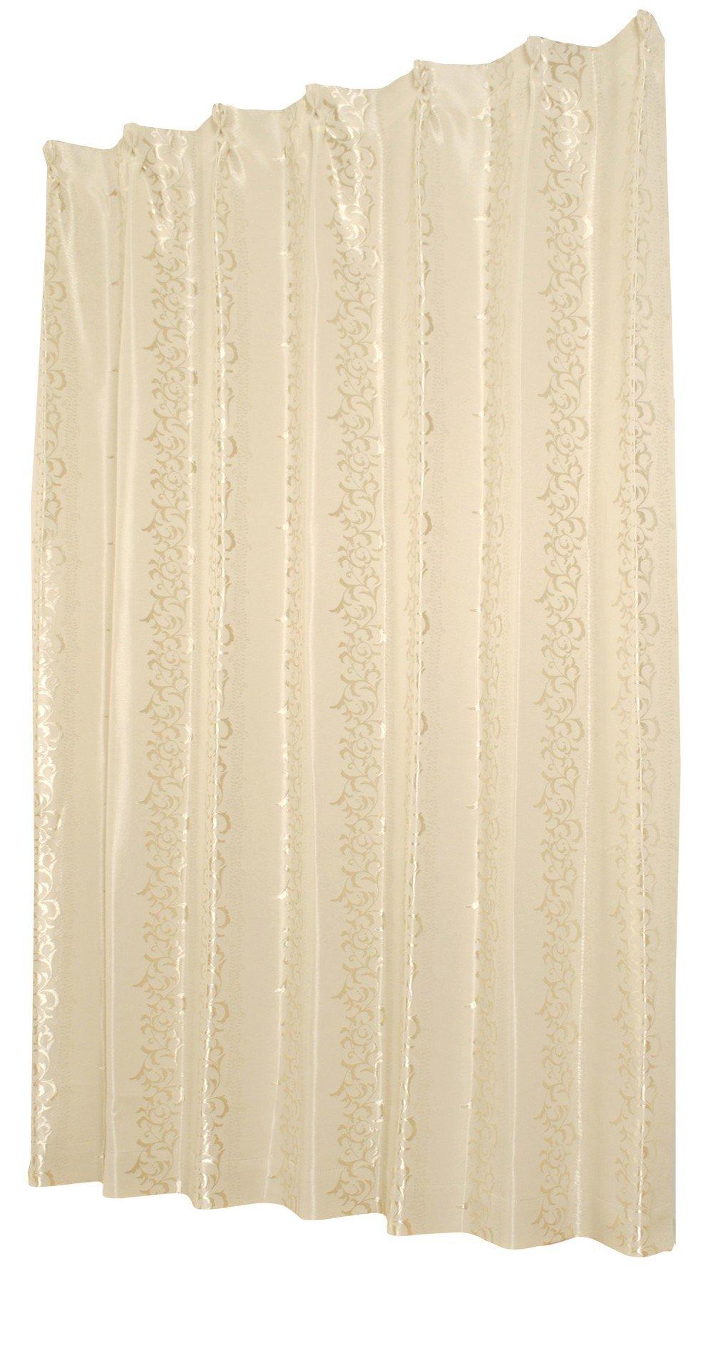 

Univer Blackout 100cm Wide x 105cm Set of 2 Drapes, Serrano, Ivory, Long, кремовый