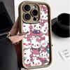 Explosive TEMU/Xiyin/TikTok Sanlio TK cat Hello Kitty for Apple 16 mobile phone case 5303