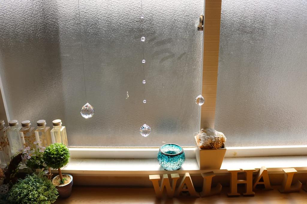 Asfour Drop of Mimir 30mm Suncatcher, Crystal
