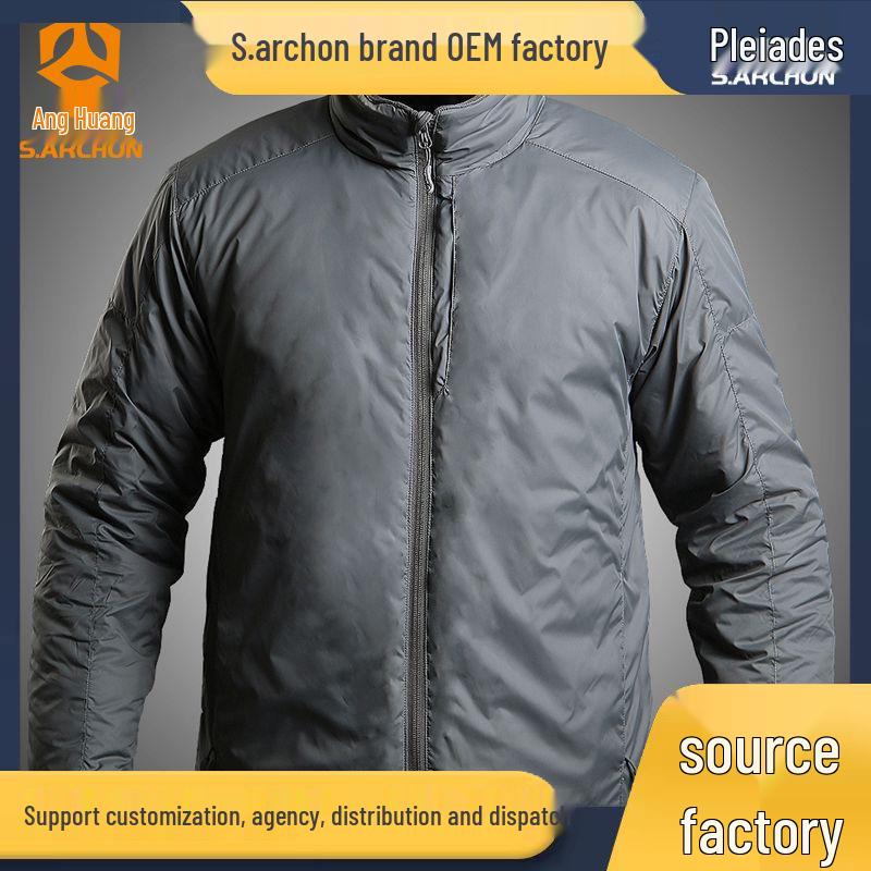 

Onken Titan Men s Heat Reflective Tactical Cotton Jacket - Windproof, Warm Autumn/Spring Parka XL сірий колір
