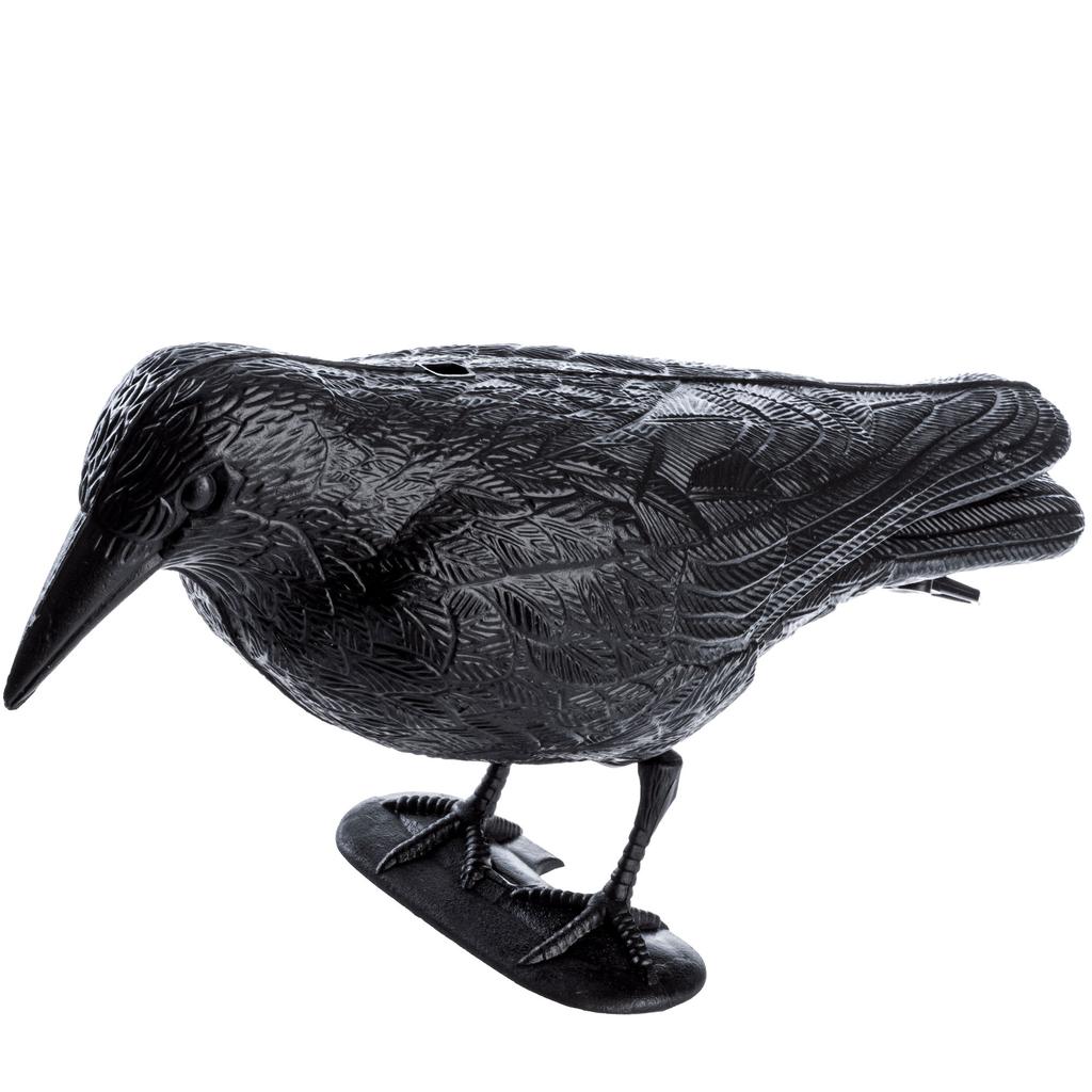 KADAX Kruk Odstraszacz Ptaków Gołębi szpaków Duży Na Balkon Ptaki XXL