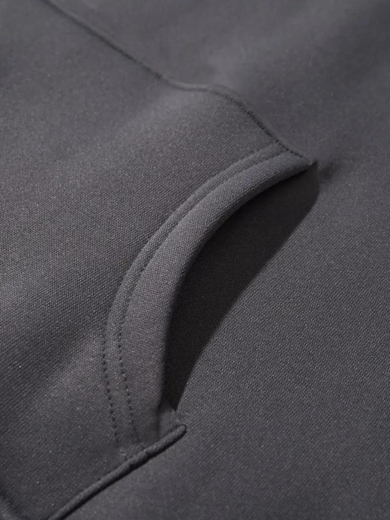 Oversized Streetwear Pullover Hoodie mit Frontreißverschluss Herren Kapuzensweatshirt Trendige Bekleidung Qualitätsnähte Modebegeisterte