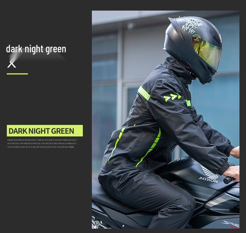 Unisex Long Raincoat Overcoat Set for Hiking & Travel