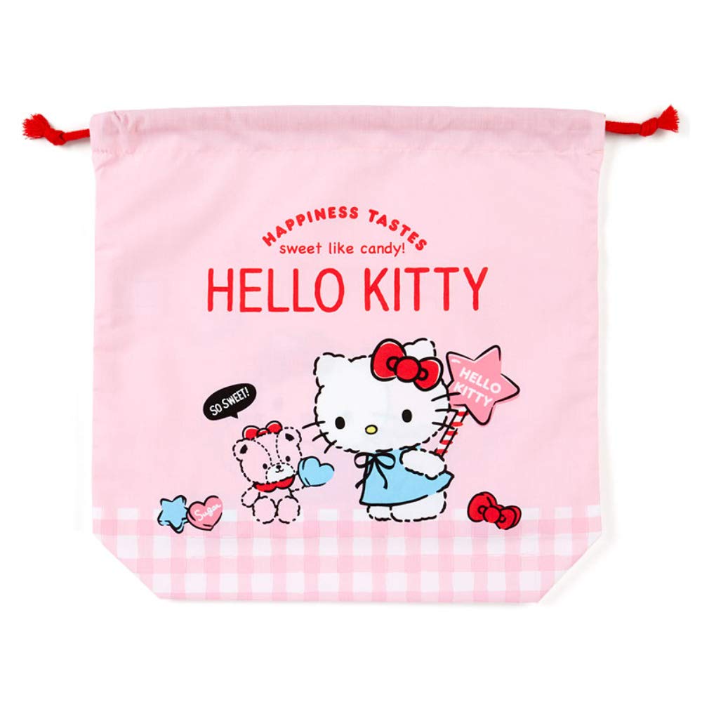

Sanrio Hello Kitty gusseted drawstring bag (CANDY) розовый