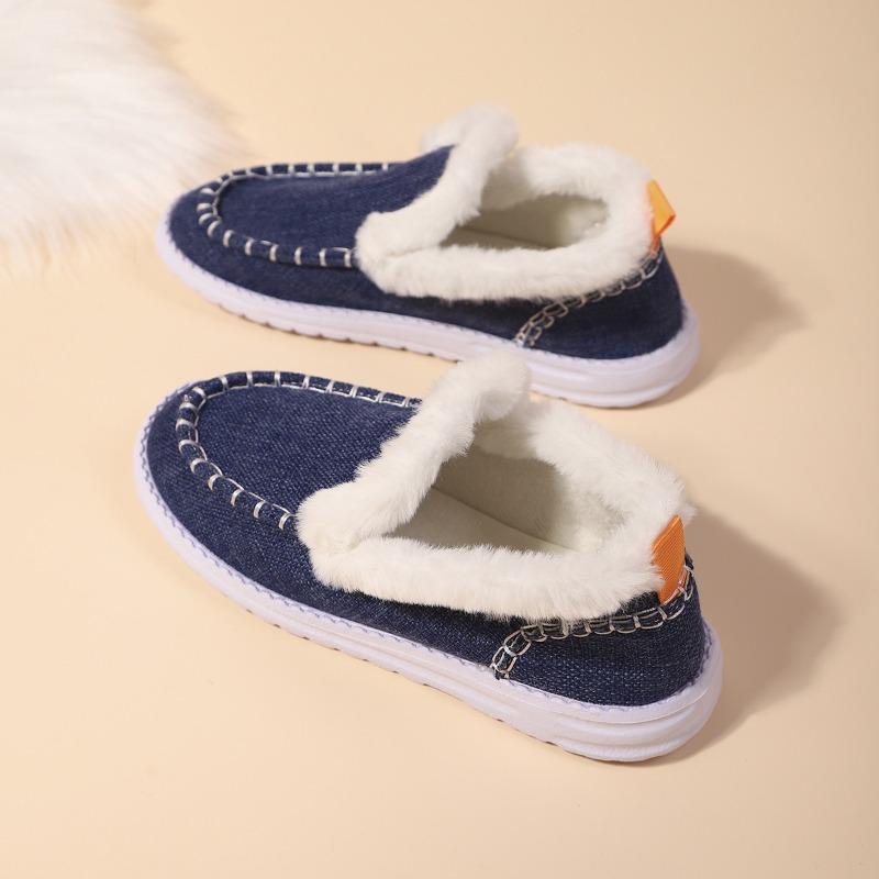 

Women s Plus - Size Cross - Border Snow Boots - Fleece - Lined and Thickened Cotton - Padded Boots, Stylish and Versatile 43 королевский синий