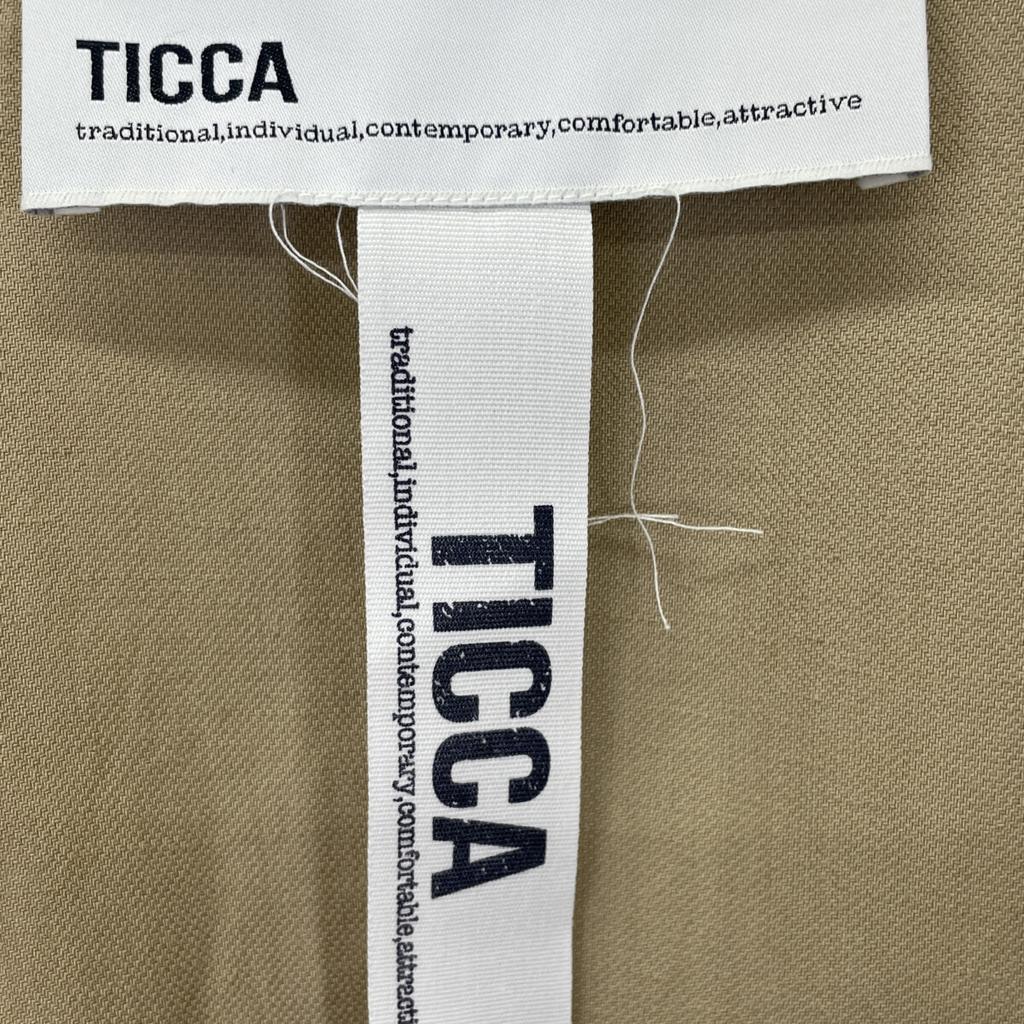 TICCA 2211005041202 Beige Linen Blend Tailored Jacket Jacket 2 beigeUsed