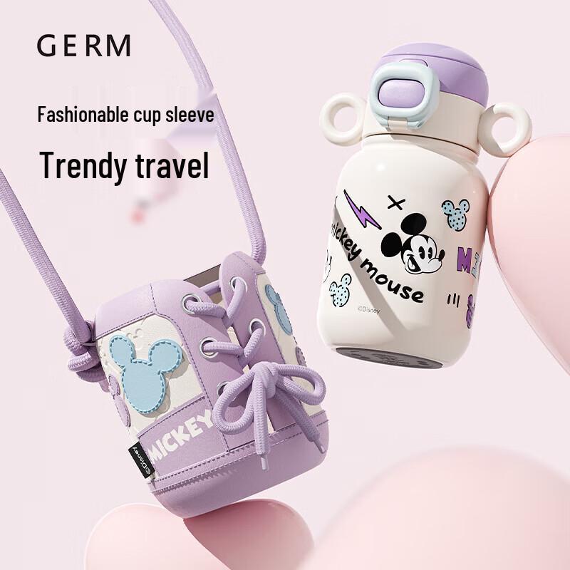 Germ Mickey Cute Ear Dual-Drink Stainless Steel Thermos
