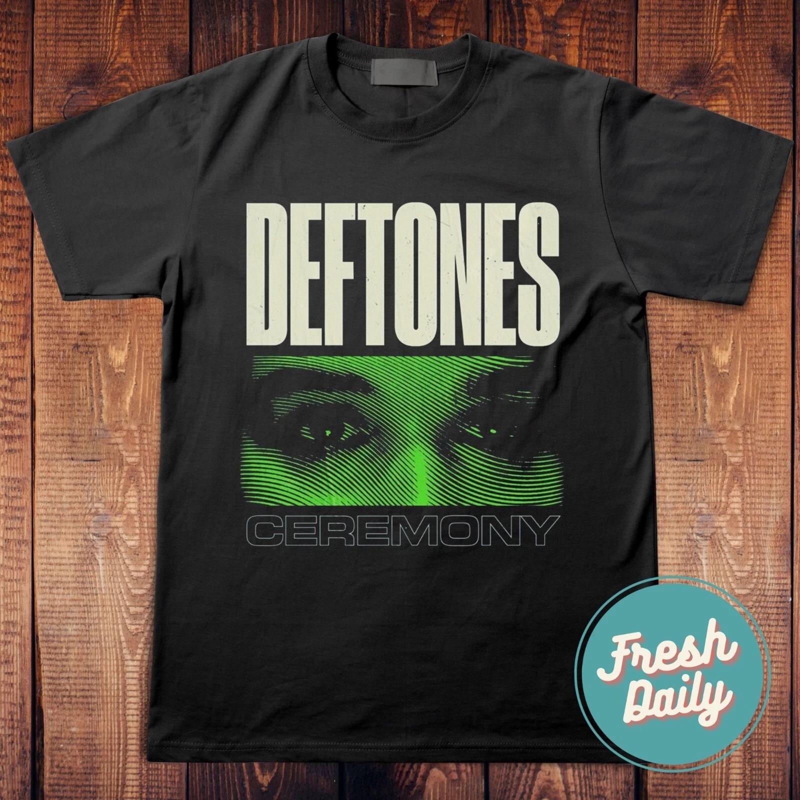 Deftones Ceremony Рок футболка Deftones Винтажная футболка Deftones мерч Рок футболка L