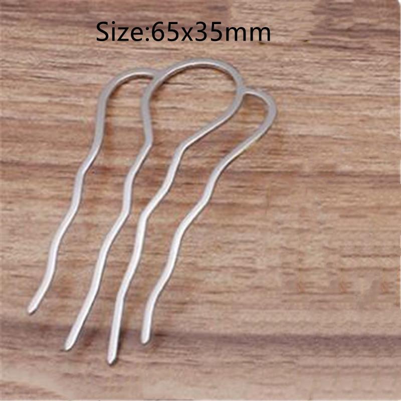 

5 шт. Металлическая вилка для волос с 4 зубцами, заколка-палочка, гребень, резинки для женщин, китайские свадебные заколки, аксессуары, украшения, изготовление ювелирных изделий