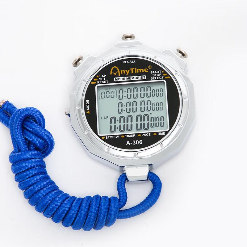 Digital Sports Stopwatch with Alarm