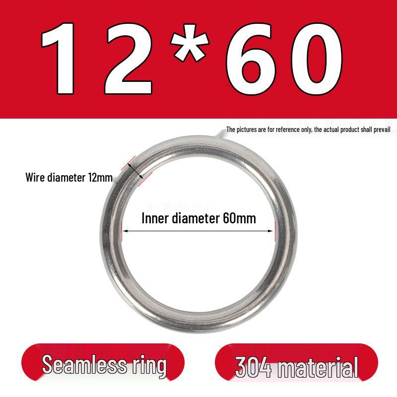 Stainless Steel Seamless O-Ring: Corrosion-Resistant Accessory for Handbags and Pet Gear