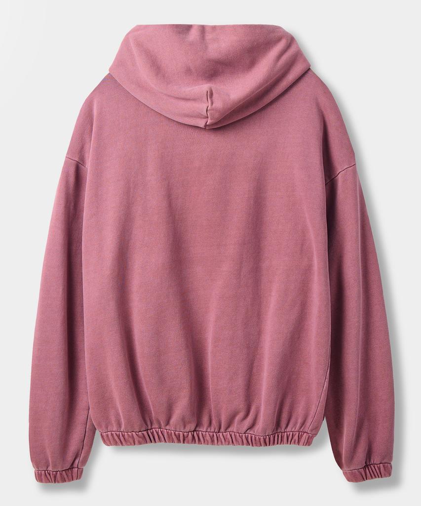 Vlad Small Logo Fade Wash Hoodie_Dusty Pink