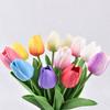 DIY 5pcs Bridal Bouquet Wedding Decoration Home Tulipanes Tulip Fake Flowers Artificial Plant