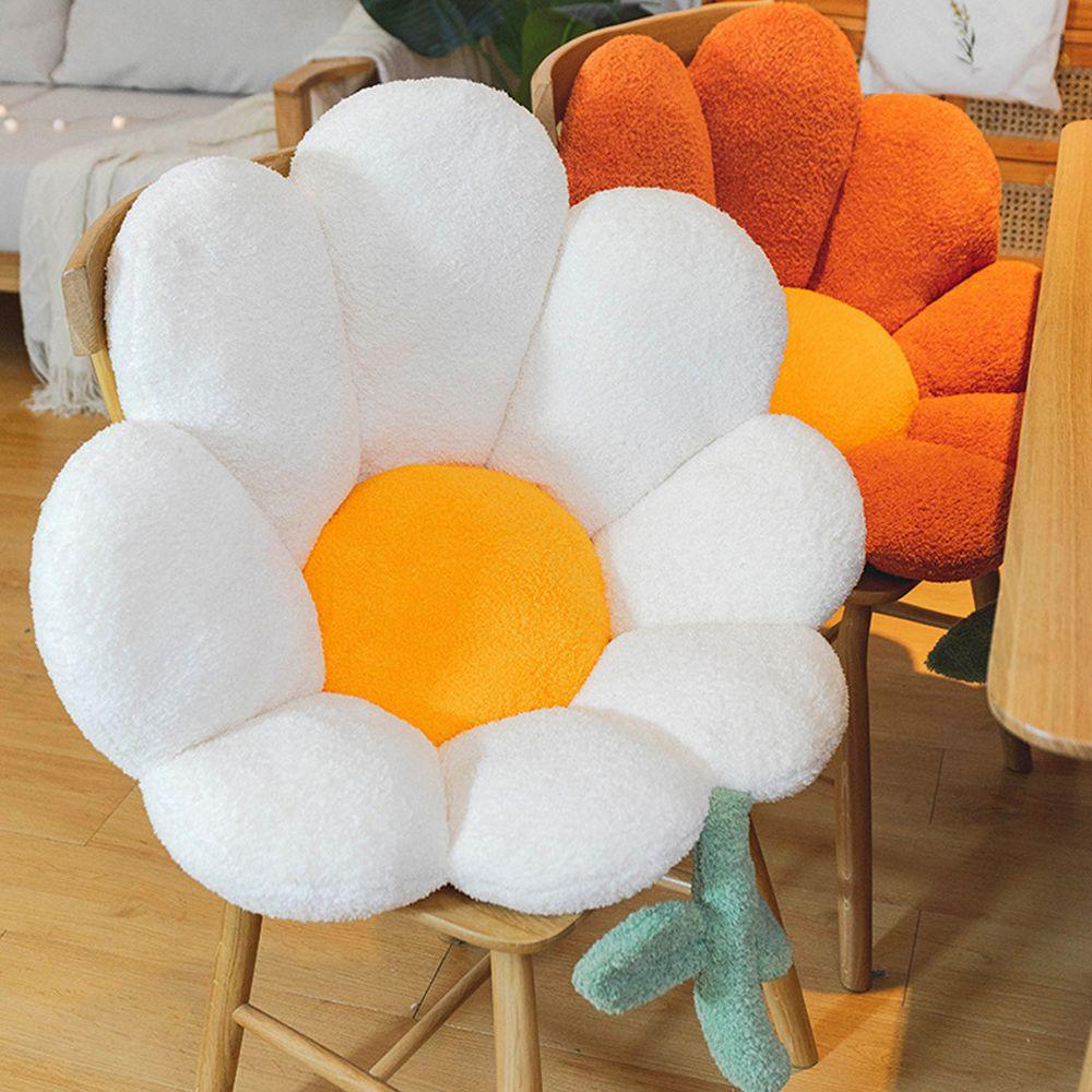 

Warm Soft Butt Relaxing Winter Sofa Office Flower Cushion Lumbar Back Cushion Pillow