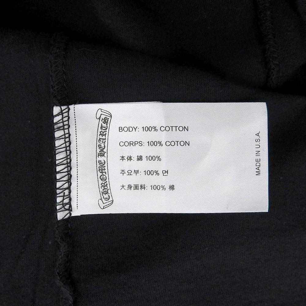 CHROME HEARTS Excellent Condition FOTI Skull Print Cotton T-shirt, Men's, Black, Size L, 2212-304-0793 Tops L blackUsed