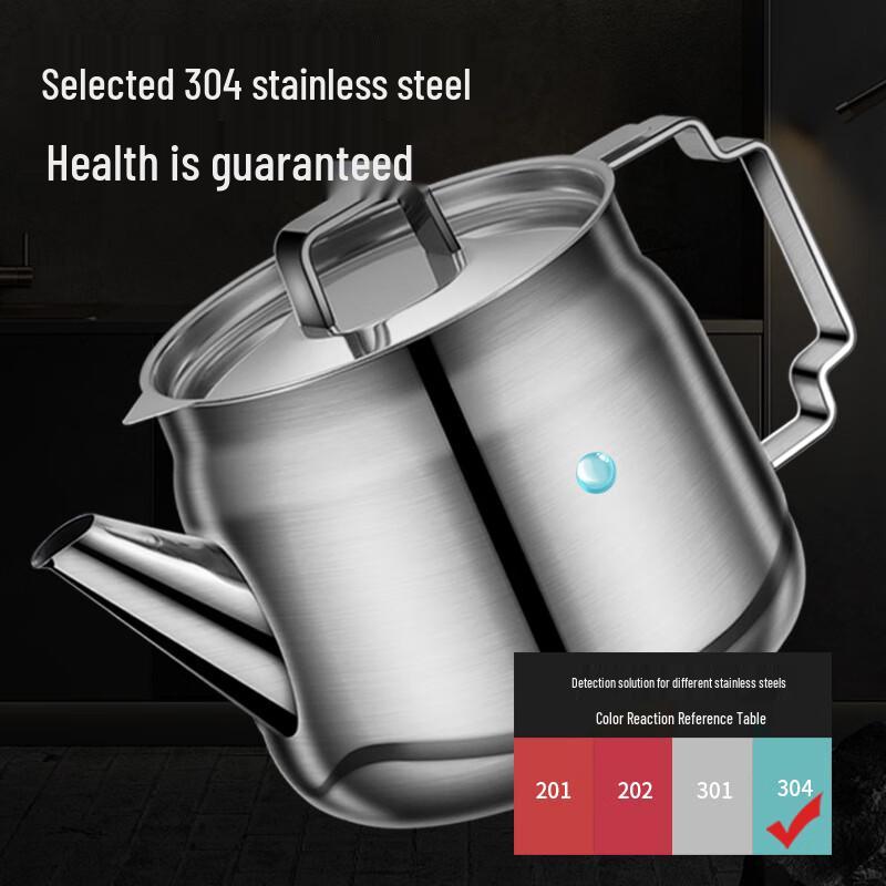 Jingbeier Stainless Steel Oil Dispenser with Filter