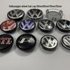 Volkswagen Wheel Hub Center Cap Emblem: Fits 56MM, 65MM, 70MM, 76MM Sizes