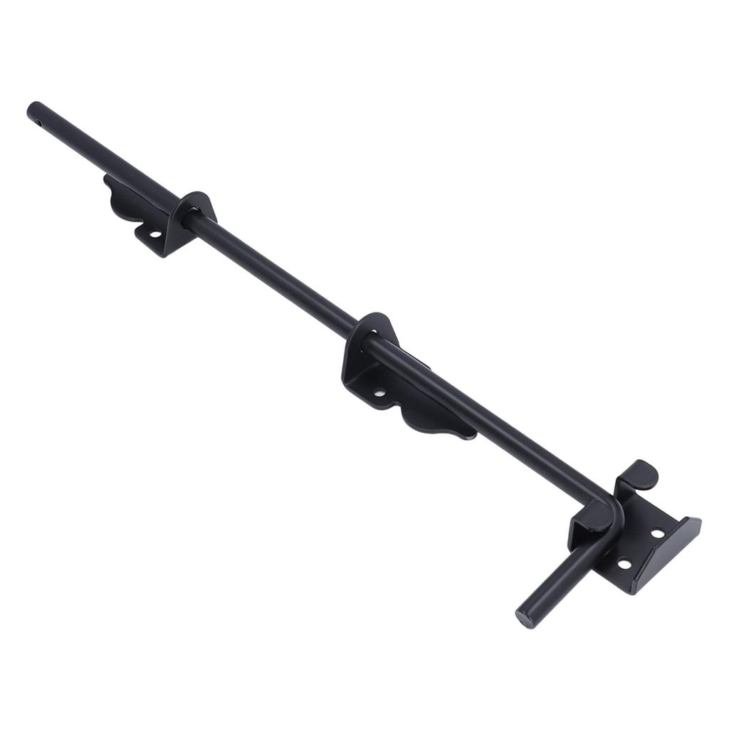 18 Inch Heavy Duty Drop Rod for Gate Doors Stopper Weather Resistance Gate Ground Latch for Wooden F