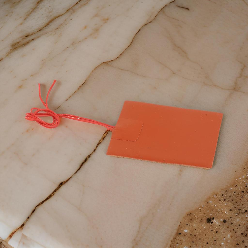 Beheizte Silikonkautschuk Heizmatte Heizkissen für 3D-Druckerbett Flexibel Wasserdicht 80x100mm Verkauf Hohe Qualität