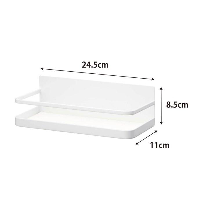 Yamazaki Magnet Spice Rack Tower White 2522, 24.5cm x 11cm x 8.5cm