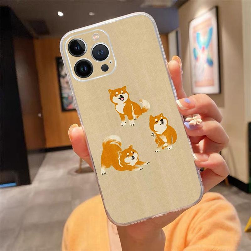 

Phone Case For iphone 17 Air 17 Pro Max 16 15 14 13 Pro Max 15 16 Pro 15Plus Shiba Inu iphone 13