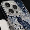 Blue Totem Cat Design Feather Texture Phone Case for Huawei Honor 400 200 X6a X8b X7a X9a X7b X8a X9 Smart Plus Lite Pro 4G 5G