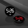 1pc Auto Interior Accessories Universal Car Dashboard Digital LED Clocks Touch Screen Stick-On Mini Ornament Decoration Watch
