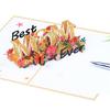 3D Mothers Day Best Mom Greeting Card Wife Festival Blessing Cards