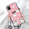 Black Case for Xiaomi Redmi 13C Note 9 iPhone XR 7 8 14 15 11 12 13 X XS Pro Max Samsung A25 S23 S24 FE Ultra Plus Middle Finger Cat