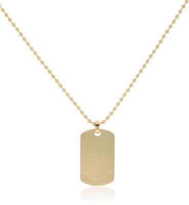 Police Stainless Steel Necklace ICARUS II GN0009402 with a Special Box and Paper (Comes Bag)