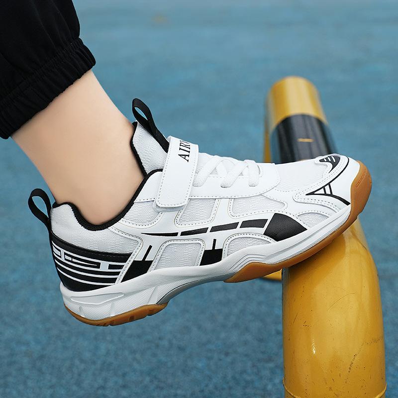 Fujian Shoe Factory Factory Store Children's Badminton Shoes New Lightweight Tennis Shoes Table Tennis Sneakers Foreign Trade