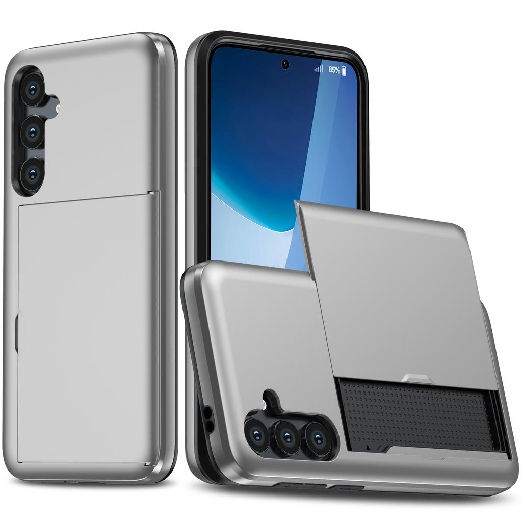 For Samsung Galaxy A16 5G/4G Case with Card Holder TPU + PC Phone Back Cover