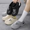Summer Chef Shoes Anti Slip and Oil Proof Work Shoes Lazy Slippers Casual Trendy Slipper One Step Garden Shoes For Beach