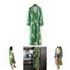 Feitong Fashion Women Floral Chiffon Kimono Top Dress Elegant Summer Beach Coverup