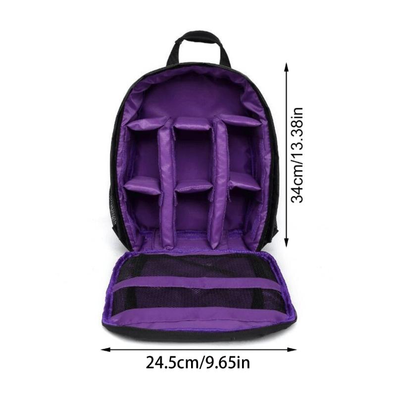 Outdoor Camera Backpack Video Digital Shoulder Camera Bag Waterproof Photo Knapsack Case DSLR Ergonomic Shoulder Strap