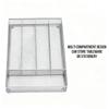 Kitchen Cutlery Drawer   Carbon Steel Flatware Storage Divider with Anti Slip Foam Pads for Spoons Forks Stationery