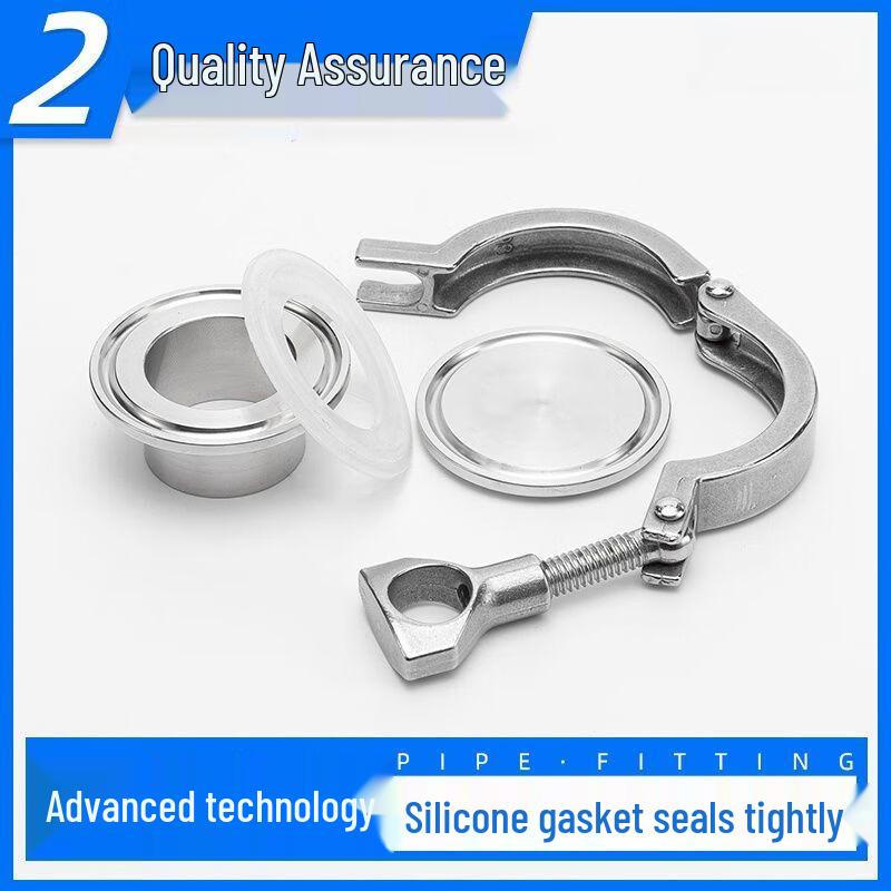304 Stainless Steel Quick-Release Clamp Fitting Set