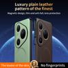 For Huawei Pura 80 Ultra Case Magnetic Leather Shield Cover High Quality Anti-Fingerprint Non-Slip PC+TPU
