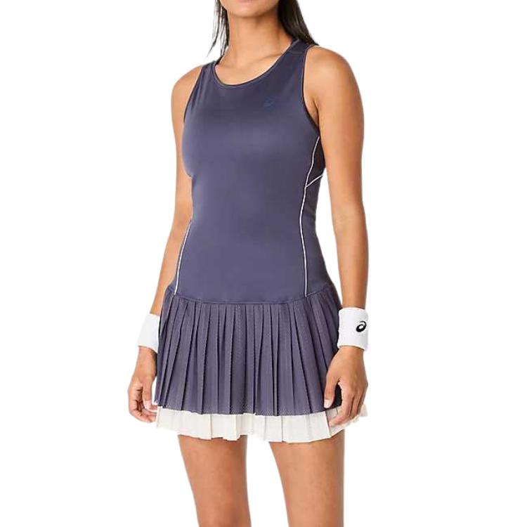 ASICS Tennis Tops Women s Purple Crew Neck Moderate 2042A389-500 L
