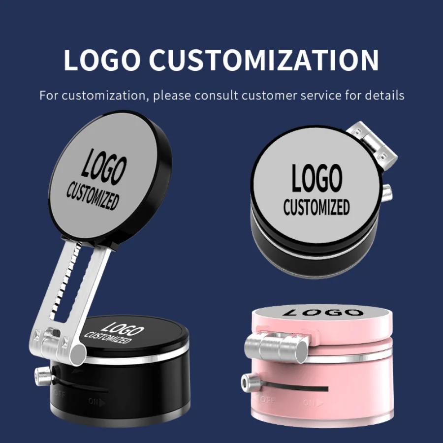2025 New 360° Rotation Magnetic Suction Phone Mount Foldable and Retractabl, Hands-Free Magnetic Cell Phone Holder for  All