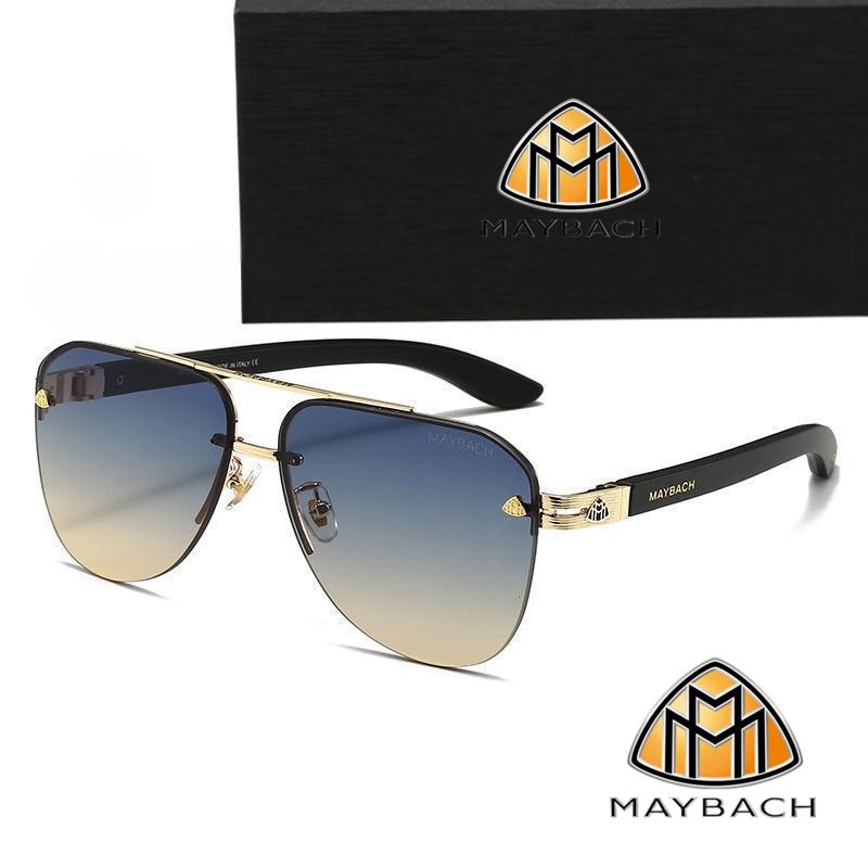 MAYBACH Sunglasses Luxury brand for Men and women Classic Sun Glasses High Quality Eyewears Pilot Goggle UV 400 Protection